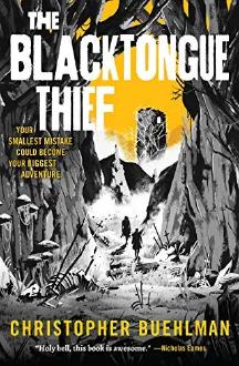 Book cover of The Blacktongue Thief